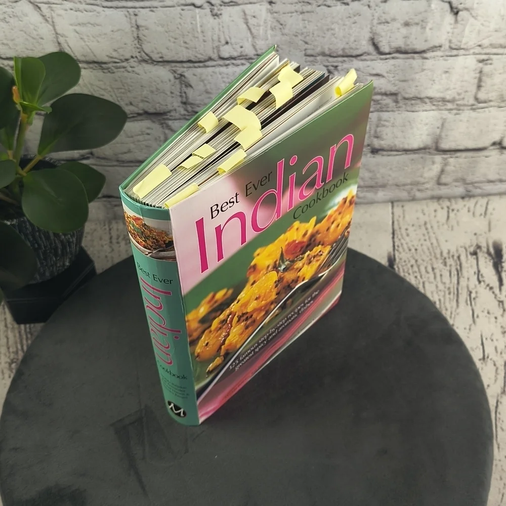 Best Ever Indian Cookbook, Semi Hardback